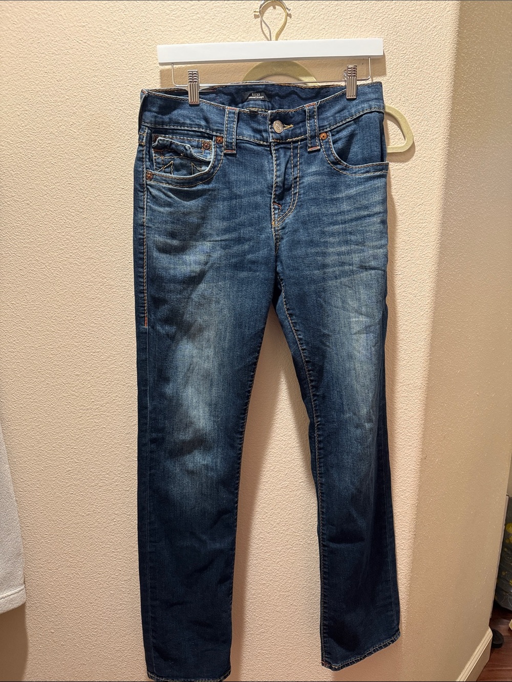 Men’s true religion Ricky relaxed straight jeans
